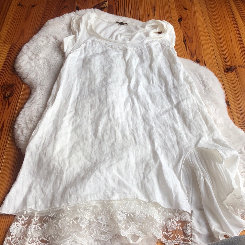 Sold💥Piazza Roma linen dress